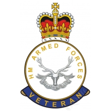 Seaforth Highlanders HM Armed Forces Veterans Sticker